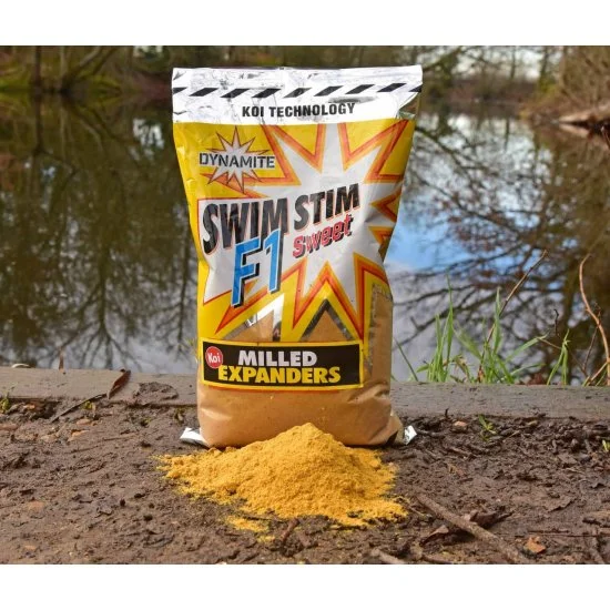 DYNAMITE BAITS Expansores Fresados Dynamite Swim Stim Amino Black 750g - Imagen 2