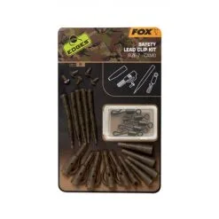 Fox Edges Camo Safety Lead Clip Kit Tamaño 7