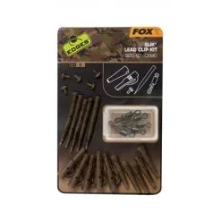 Fox Edges Camo Slik Lead Clip Kit Tamaño 10