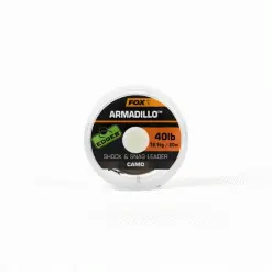 Fox Edges Armadillo Camo Shock And Snag Leader 50lb 20m