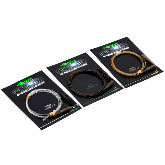 Korda Dark Matter Leader QC Hybrid Clip Weed 1m - Imagen 2