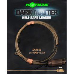 Korda Dark Matter Leader Heli Safe 1m Gravel