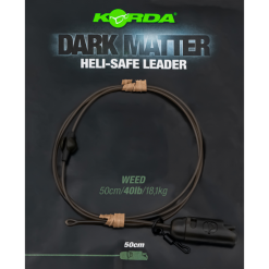 Korda Dark Matter Leader Heli Safe 50cm Weed