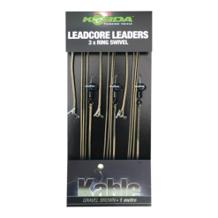 Korda Leadcore Leader Ring Swivel 1m