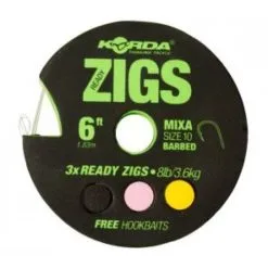 Korda Ready Zigs 8 Pies