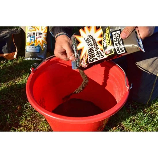 DYNAMITE BAITS Expansores Fresados Dynamite Swim Stim Amino Black 750g - Imagen 3