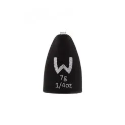 Pesos De Bala De Tungsteno Add-It De Westin 7 G Negro Mate 3 Piezas