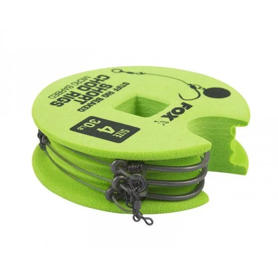 Fox Edges Chod Rigs Corto 30lb Tamaño 5 - Imagen 2