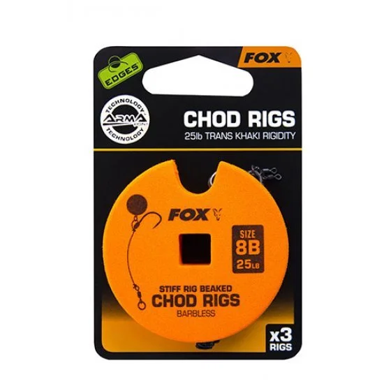 Fox Edges Chod Rigs Estándar 30lb Tamaño 5 - Imagen 9