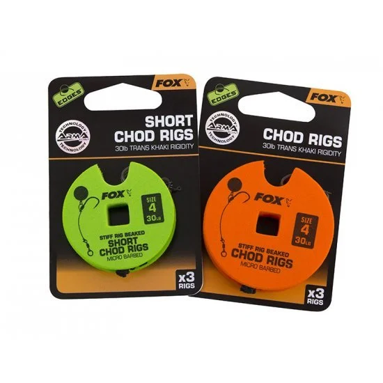 Fox Edges Chod Rigs Estándar 30lb Tamaño 5 - Imagen 12