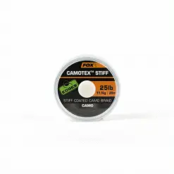 Fox Edges Camotex Stiff Coated Camo Trenza 20lb 20m