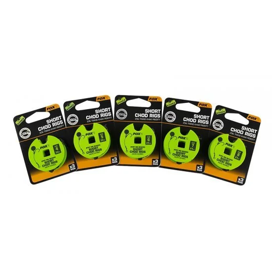 Fox Edges Chod Rigs Corto 30lb Tamaño 5