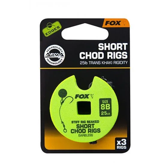 Fox Edges Chod Rigs Corto 30lb Tamaño 5 - Imagen 11